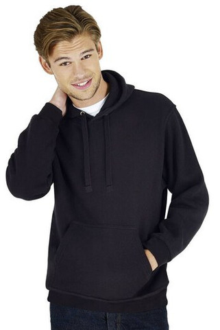 Starworld SW271 - Felpa con cappuccio da uomo con tasca a canguro