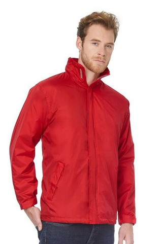 B&C BC322 - Voděodolná Bunda s Fleece Podšívkou