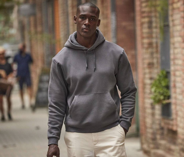 B&C BC510 - ComfyTech Cotton-Poly Hooded Sweatshirt