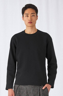 B&C BC512 - Comfortabele Katoenen Sweater met Open Zoom