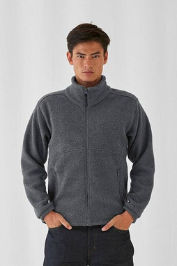 B&C BC600 - Mens large zip fleece jacket