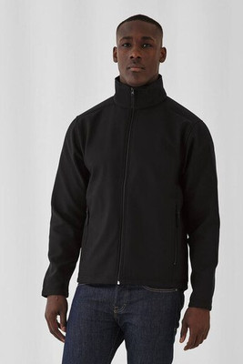 B&C BCI71 - Waterafstotende Softshell Jas met Contrastvoering