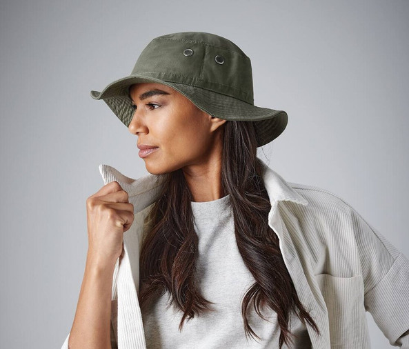 Beechfield BF088 - Beechfield UPF50+ Swag Bucket Hat with Mesh Lining