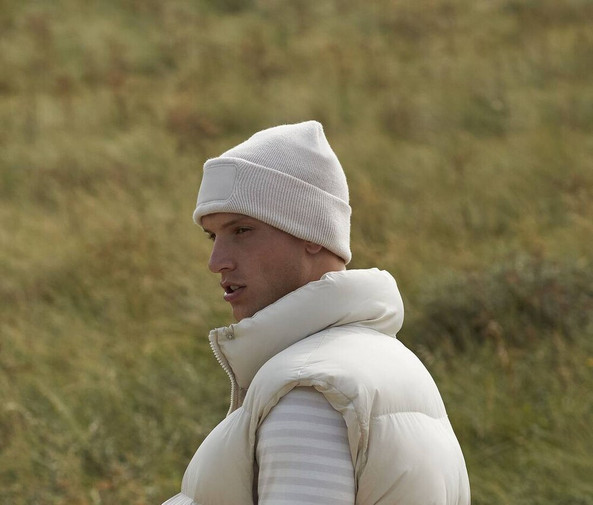Beechfield BF445 - Men's Stylish Fleece Lined Beanie for Winter Warmth