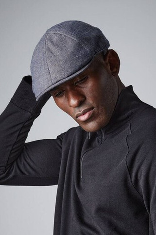 Beechfield BF621 - Mens Cotton Flat Cap