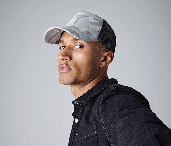 Beechfield BF694 - Camo Snapback Trucker