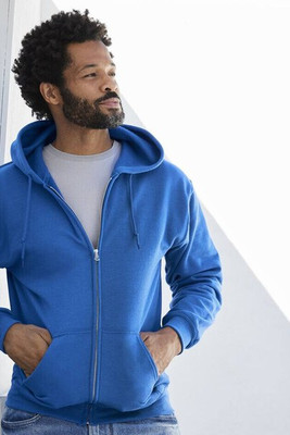 Gildan GN960 - Sudadera con capucha y cremallera grande para hombre