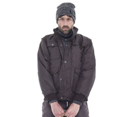 Herock HK130 - Versatile Multi-Pocket Convertible Sleeve Jacket