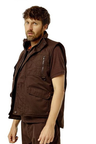 Herock HK210 - Gilet Homme Sans Manche Déperlant Multi-Poches