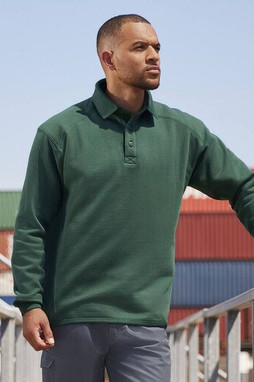 Russell JZ012 - Sweatshirt Col Polo Homme