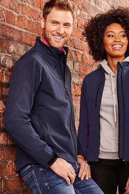 Russell JZ140 - Atmungsaktive Softshell-Jacke mit Fleece