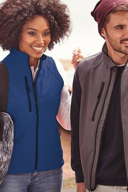 Russell JZ141 - Gilet Softshell Multifonctionnel