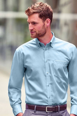 Russell Collection JZ956 - Chemise Sans Repassage Homme