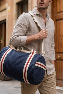 Pen Duick PK020 - Stonewashed Nautical Canvas Shoulder Bag