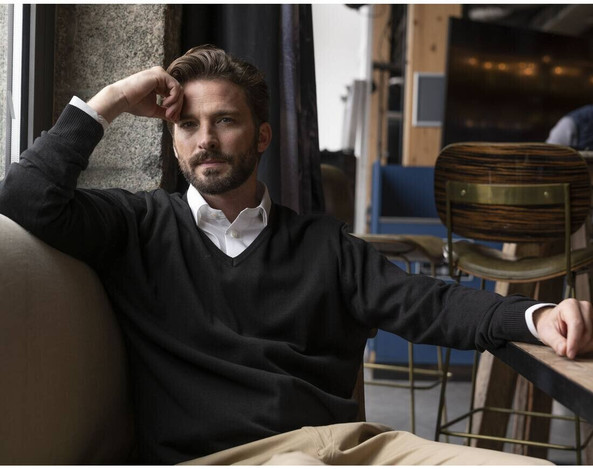 Pen Duick PK450 - Camisola De Homem Com Gola Em V