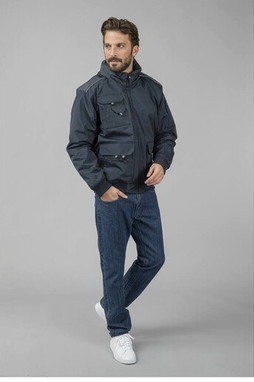 Pen Duick PK542 - Reflective Multi-Pocket Utility Jacket with Concealed Hood