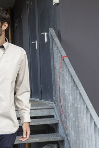 Pen Duick PK605 - Elegantes Twill-Hemd mit Kontrastdetails