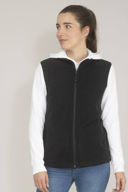 Pen Duick PK709 - Gilet Polaire Femme Grand Zip Coupe Cintrée