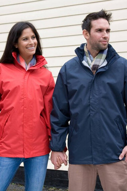 Result RS206 - Wetterfeste Midweight Jacke mit Versteckter Kapuze