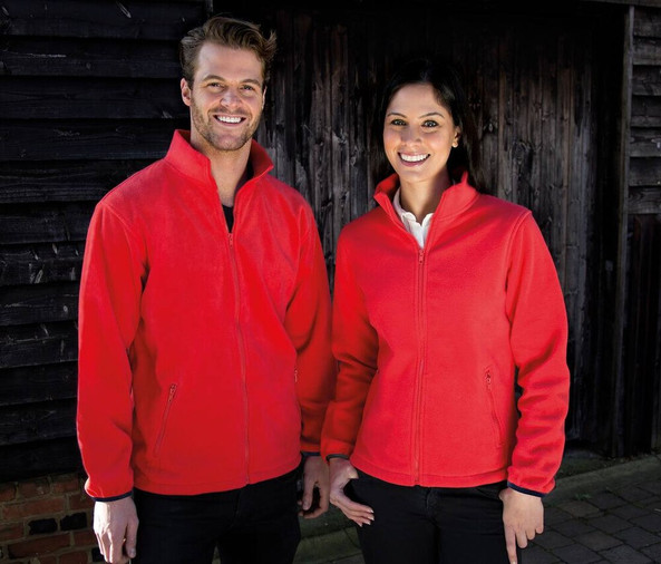 Result RS220 - Men's Long Sleeve Large Zip Fleece