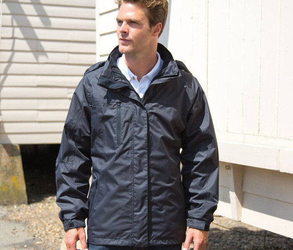 Result RS400 - Herren Allwetter 3-in-1 Funktionsjacke