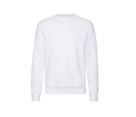Fruit of the Loom SC250 - Bekväm Rakärmad Vintertröja för Rörelsefrihet
