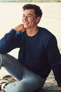 Fruit of the Loom SC260 - Mens Raglan Sleeve Jumper