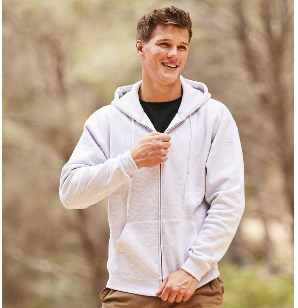 Fruit of the Loom SC274 - Men's large zip hoodie