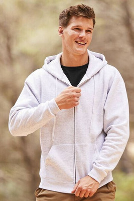 Fruit of the Loom SC274 - Men's large zip hoodie