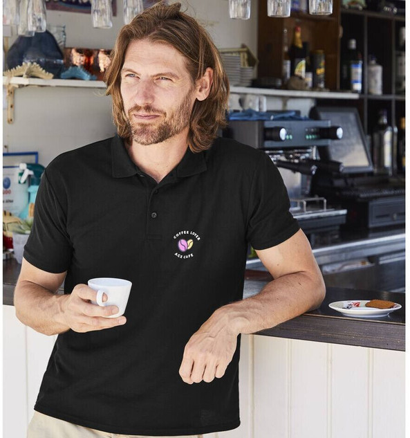 Fruit of the Loom SC280 - Elegantes Herren Pique Polohemd für Stilbewusste
