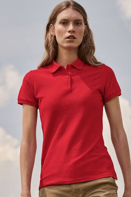 Fruit of the Loom SC281 - Polo Élégant Femme en Maille Piquée