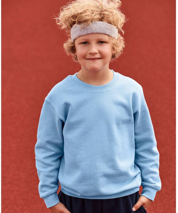 Fruit of the Loom SC351 - Children's Round Neck Sweatshirt