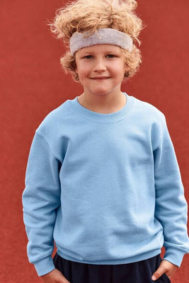 Fruit of the Loom SC351 - Kinder Comfortabele Ronde Hals Sweater