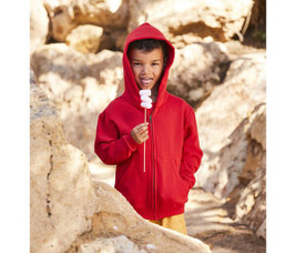 Fruit of the Loom SC379 - Kids Hooded Sweat Jacket (62-045-0)