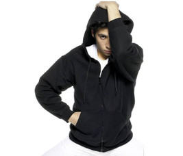 Starworld SW260 - Men's Hooded Sweatshirt with Kangaroo Pockets