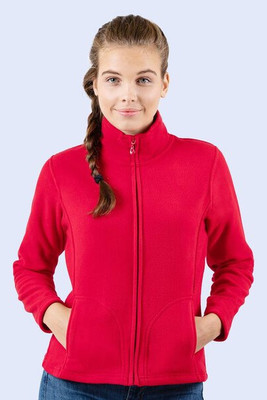 Starworld SW750 - Sweat-Shirt Femme Manches Droites Grand Zip