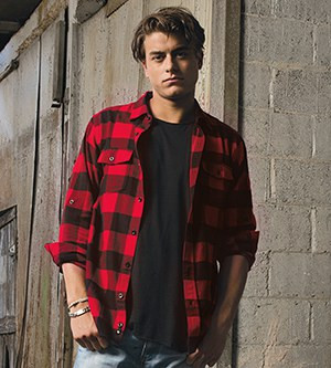 Burnside 8210 - MEN'S WOVEN PLAID FLANNEL