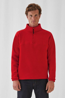 B&C BC610 - Men's Zipped Collar Fleece