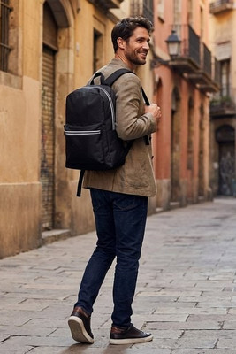 Black&Match BM904 - Versatile Polyester Backpack with Padded Straps