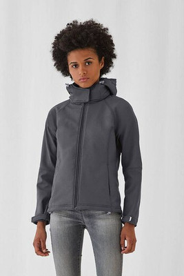 B&C BC660 - Veste Soft-Shell Femme À Capuche