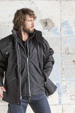 Pen Duick PK561 - Parka 3 en 1 avec blouson amovible