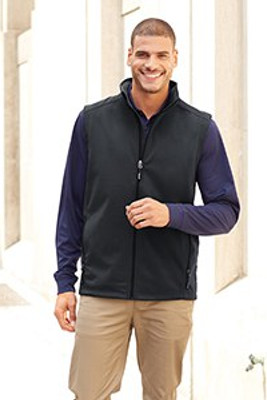 Ash CityCore 365 CE701 - Men's Cruise Two-Layer Fleece Bonded Soft Shell Vest