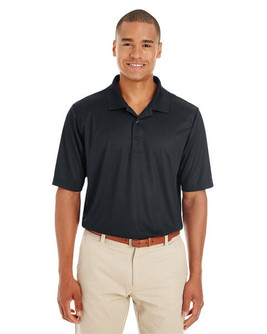 Ash CityCore 365 CE102 - Men's Express Microstripe Performance Piqué Polo