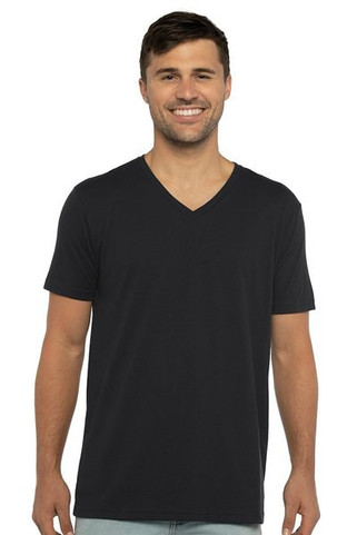Next Level 6440 - T-shirt à col V en suédine Premium pour homme