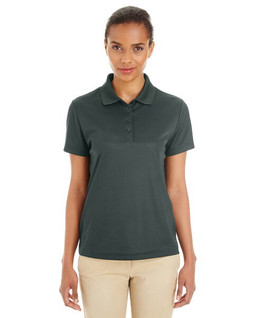 Core365 CE102W - Ladies Express Microstripe Performance Piqué Polo