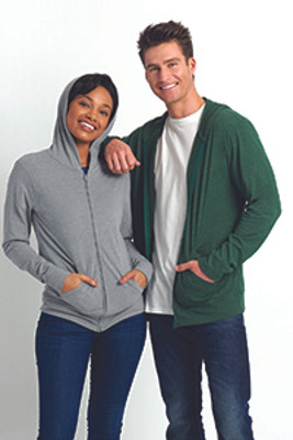 Next Level 6491 - Adult Sueded Full-Zip Hoody