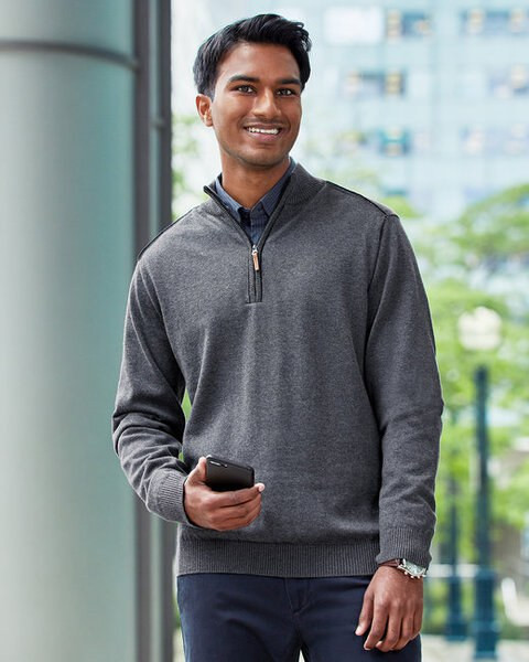 JERZEES 995MR - Nublend® Quarter-Zip Cadet Collar Sweatshirt