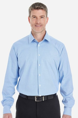 Devon & Jones DG532 - Men's Crown Collection Royal Dobby Shirt
