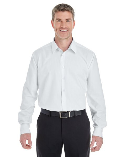 Devon & Jones DG532 - Men's Crown Collection Royal Dobby Shirt