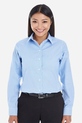 Devon & Jones DG532W - Chemise Crown Collection Royal Dobby pour femme